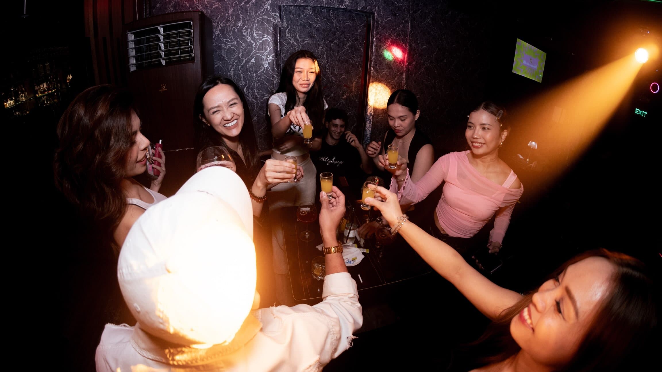 The floor at Global Fiesta, La Noire Social Bar + Lounge · Makati