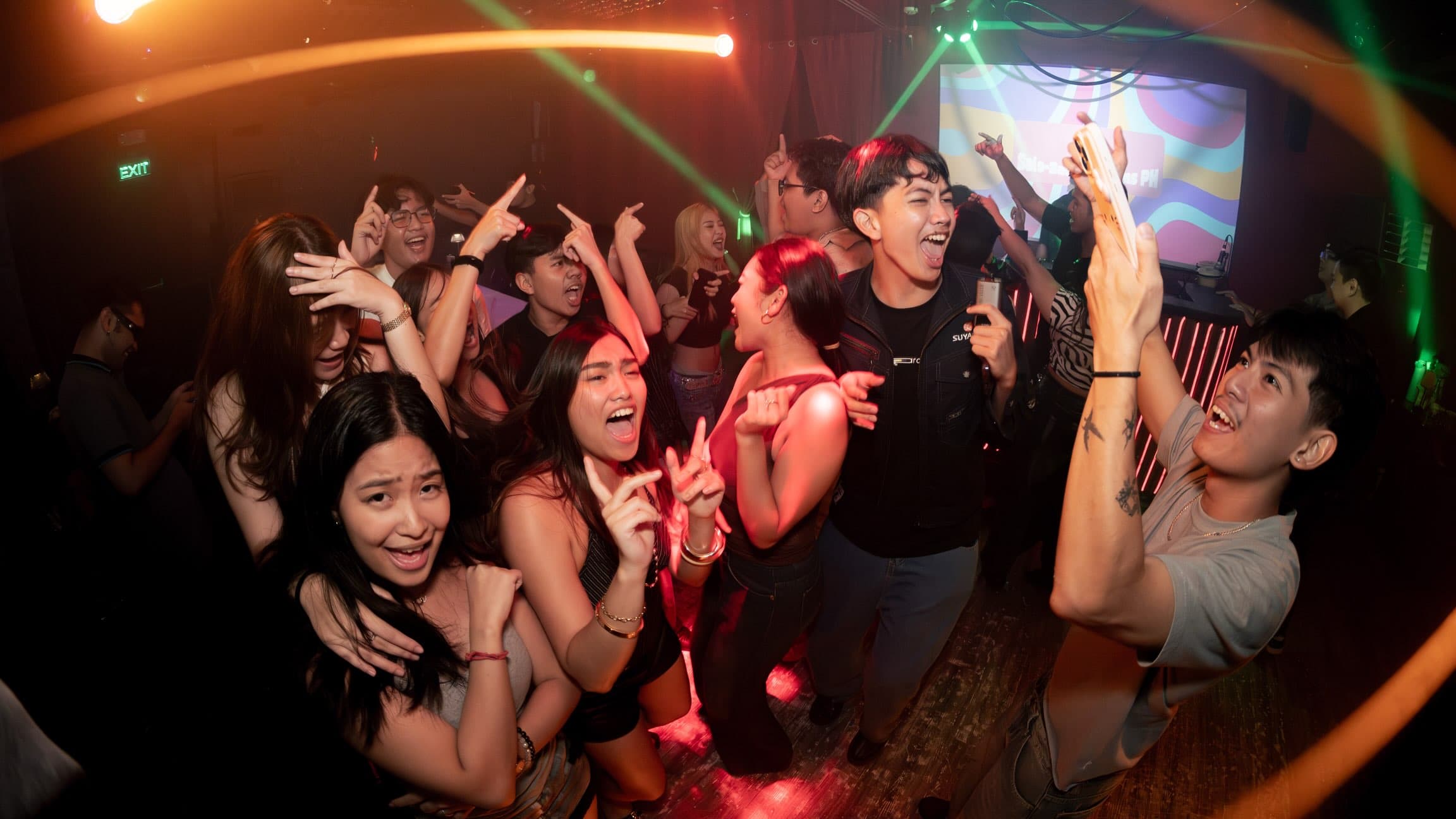 The floor at Global Fiesta, La Noire Social Bar + Lounge · Makati