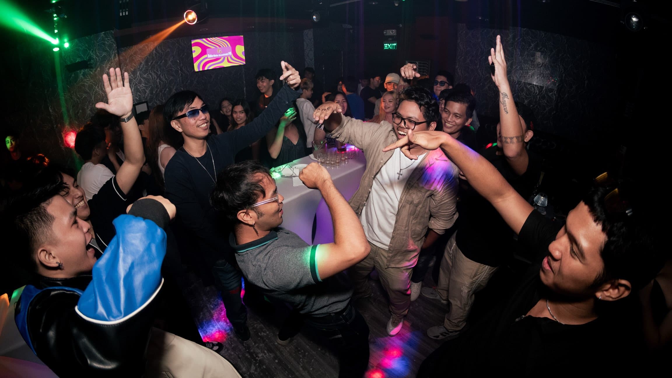 The floor at Global Fiesta, La Noire Social Bar + Lounge · Makati