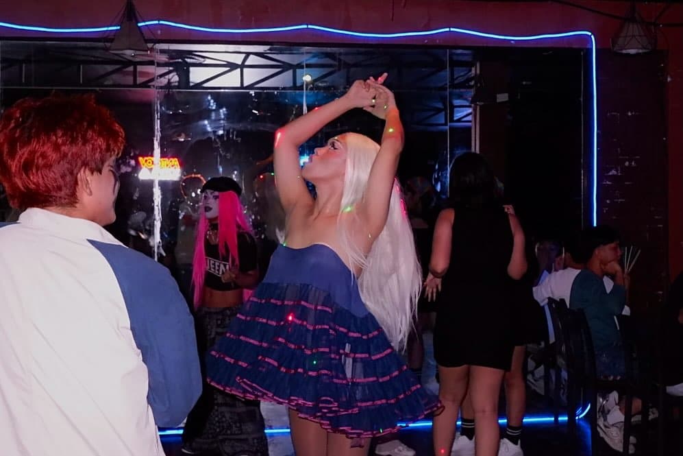 The floor at Paradise Found Pride, Puesto Bar & Lounge · Los Baños