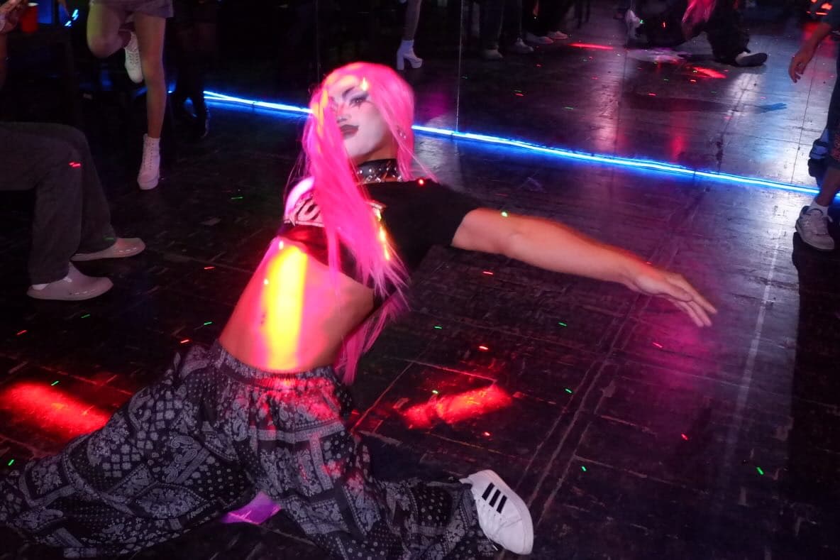 The floor at Paradise Found Pride, Puesto Bar & Lounge · Los Baños