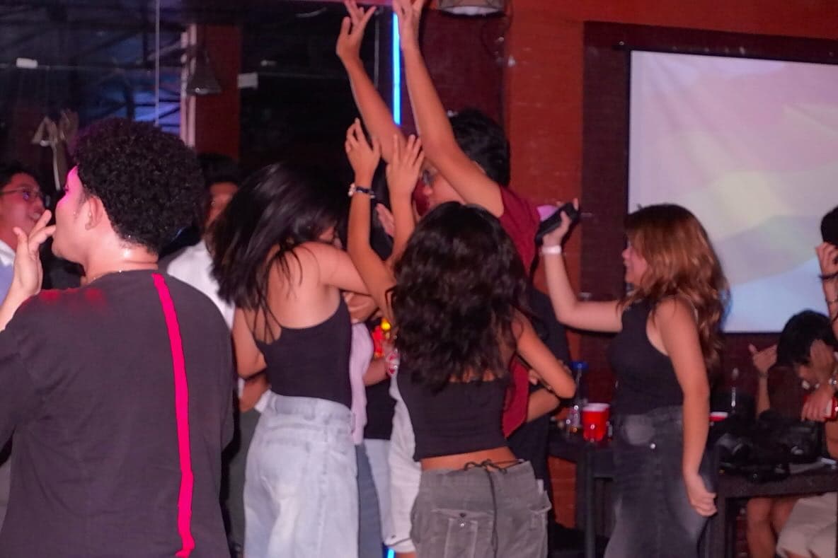 The floor at Paradise Found Pride, Puesto Bar & Lounge · Los Baños