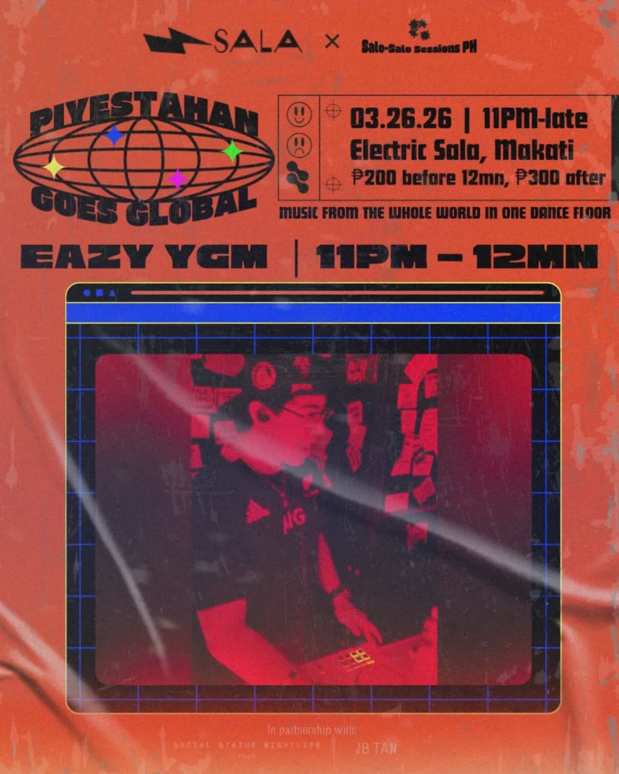 Poster for Piyestahan Goes Global - March 26, 2026, Electric Sala · Poblacion, Makati