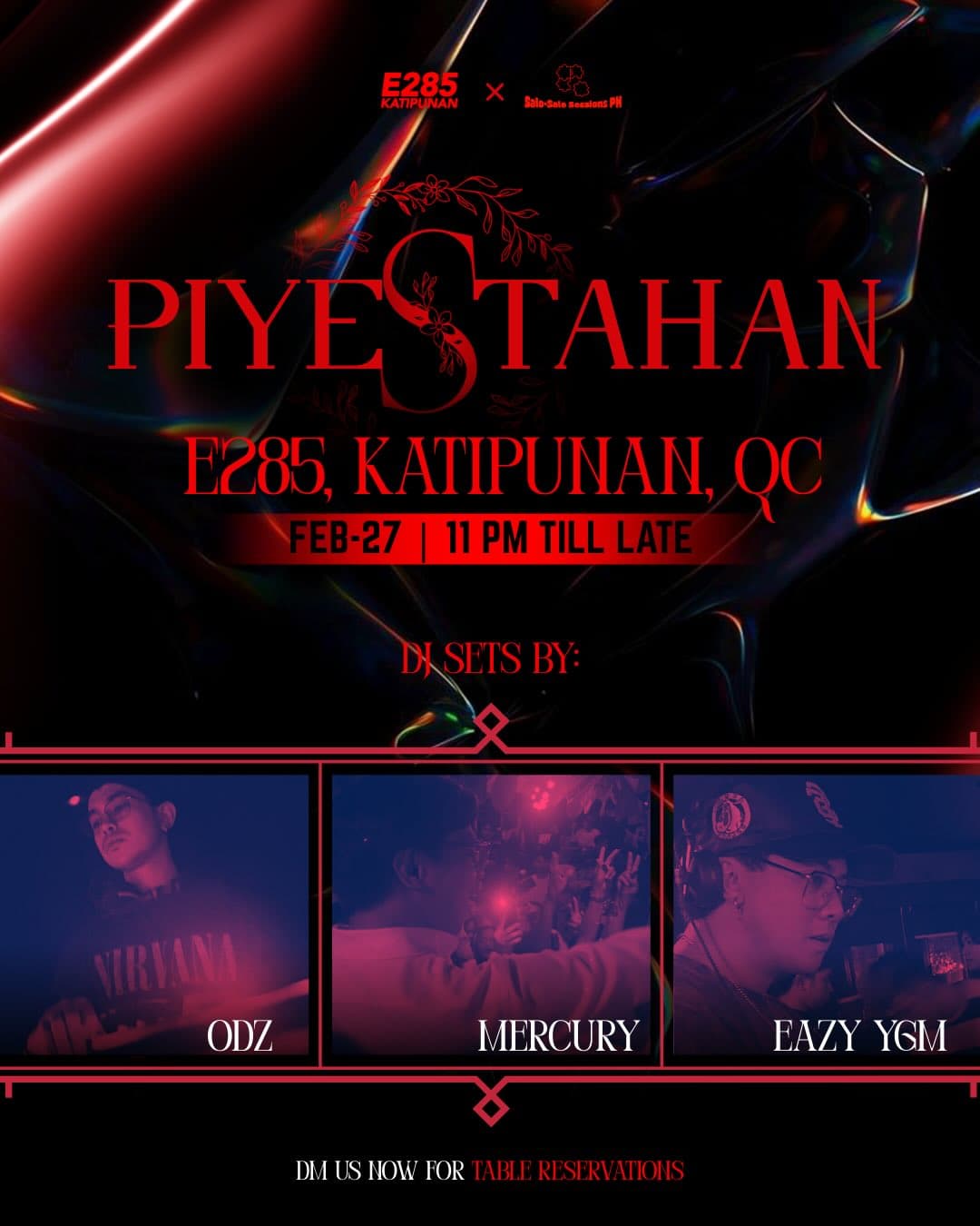 Poster for Piyestahan: Katipunan - February 27, 2026, E285 · Katipunan, Quezon City