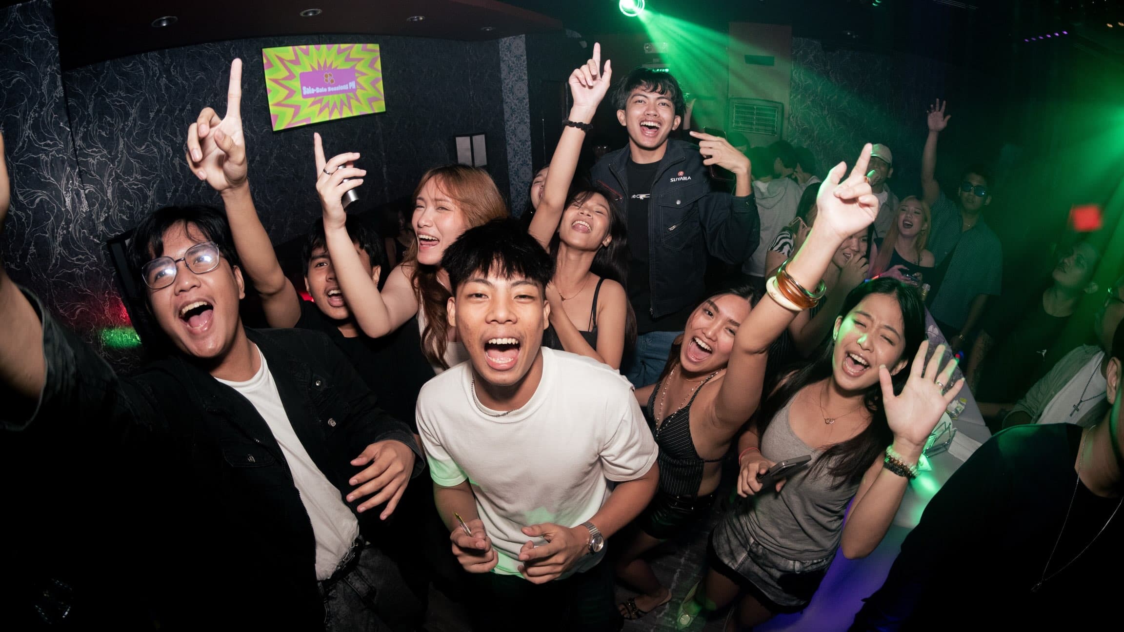 The floor at Global Fiesta, La Noire Social Bar + Lounge · Makati