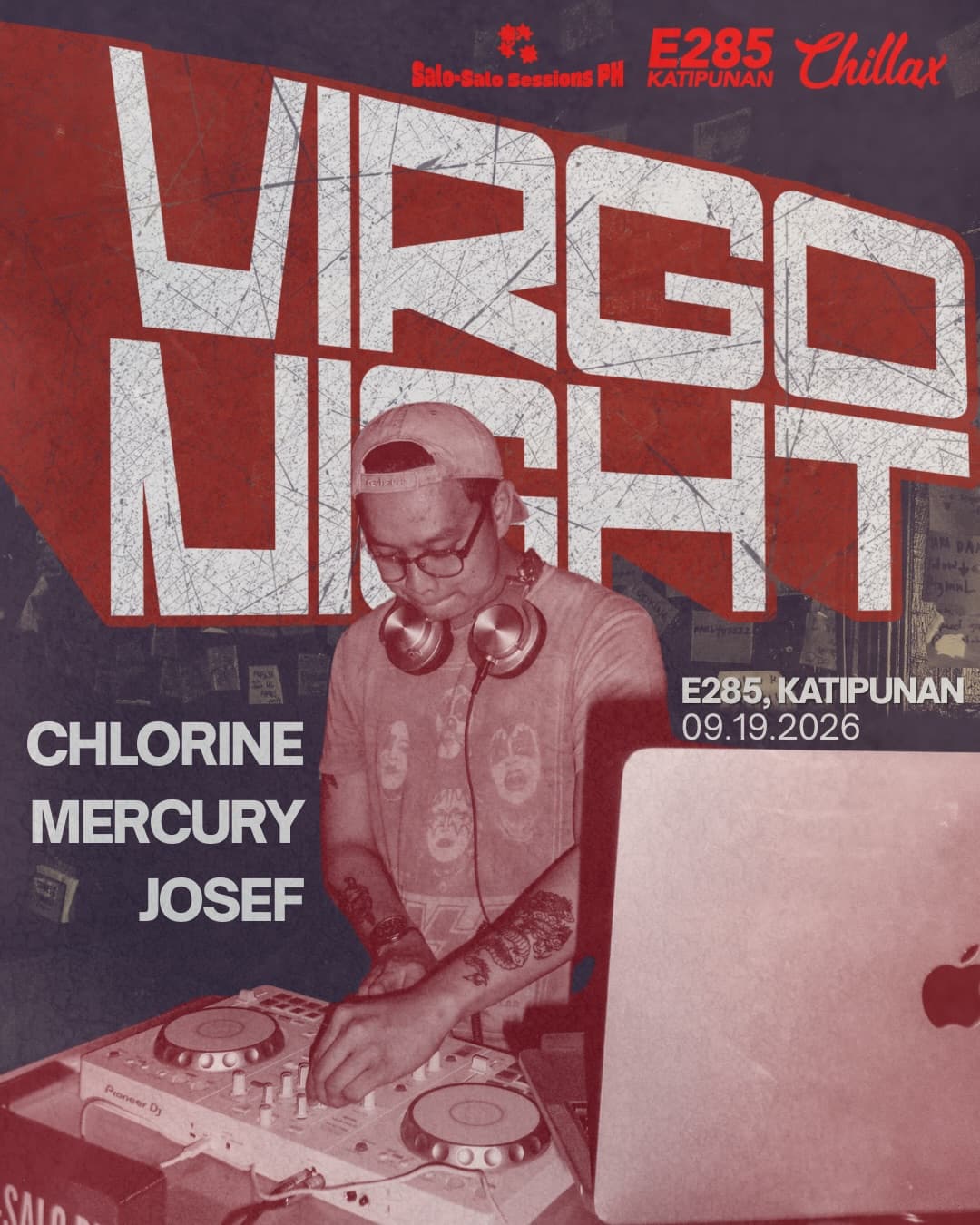 Poster for Virgo Night - September 19, 2026, E285 · Katipunan, Quezon City